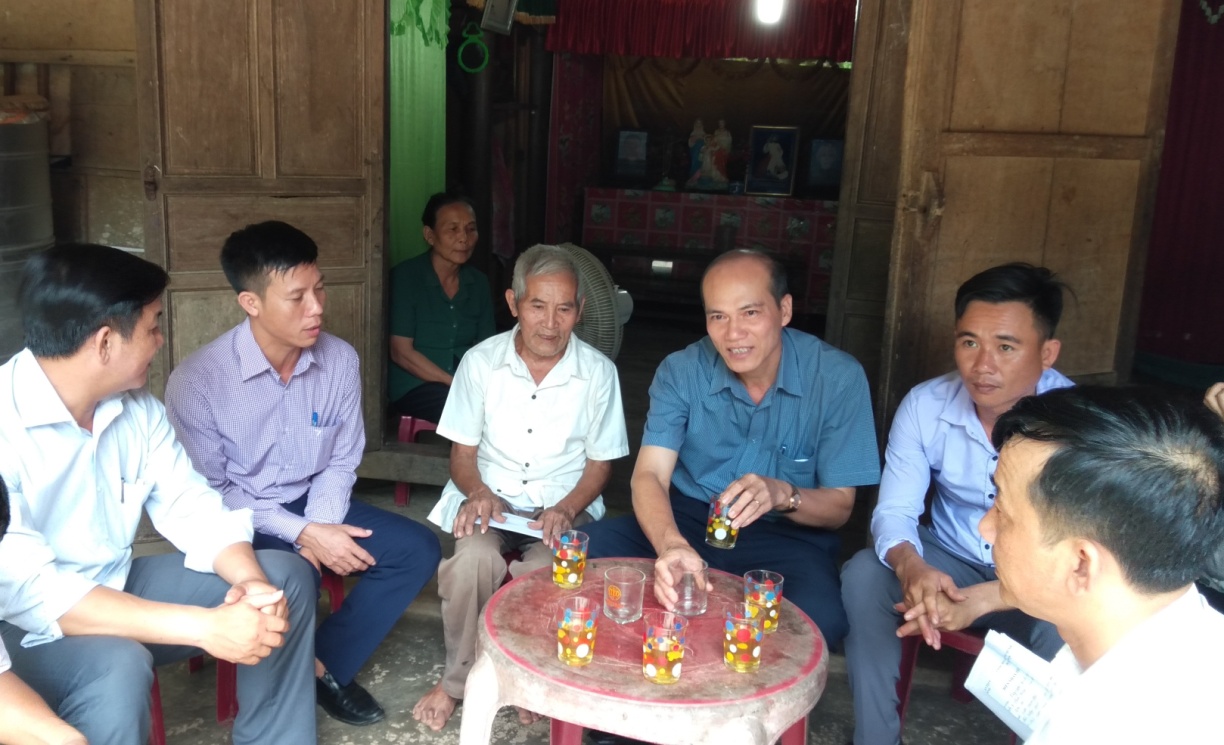 VFF in Quang Binh pays visits to policy beneficiaries in religious communities