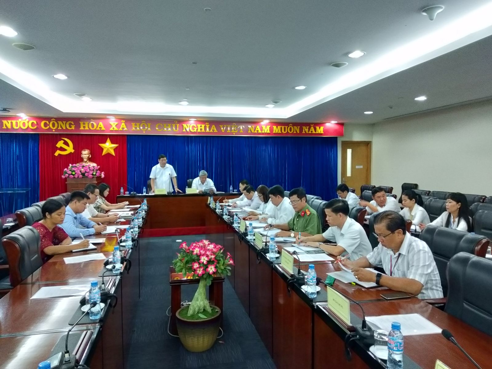 Inspection of religious law implementation in Binh Duong, Long An & Soc Trang