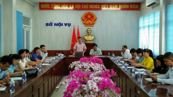 Delegation of Ho Chi Minh political-national academy meets with religious committee in An Giang