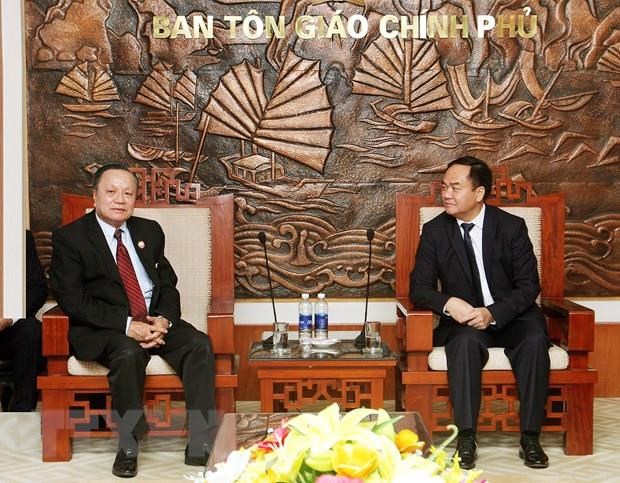 Vietnam, Laos share experience in state management of religious affairs