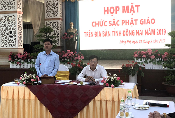 Annual meeting with Buddhist dignitaries held in Dong Nai