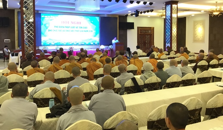 Dissemination of religious law to Buddhists in Gia Lai