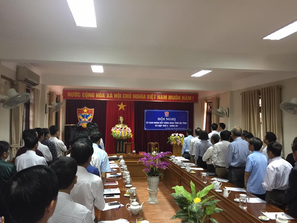  Catholic committee colidarity in Ha Tinh reviews nine-month performance