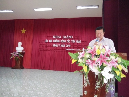 Religious affairs training held in Kien Giang province