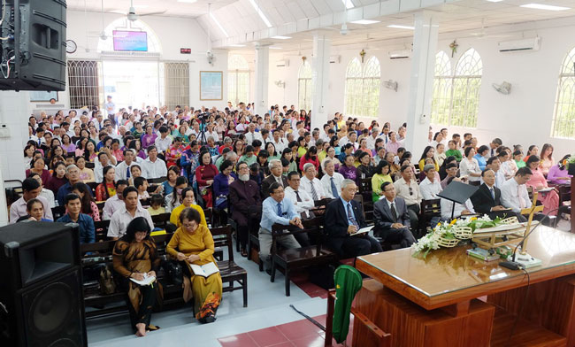 Spiritual refreshment conference 2019 held for Christian churches in Ben Tre