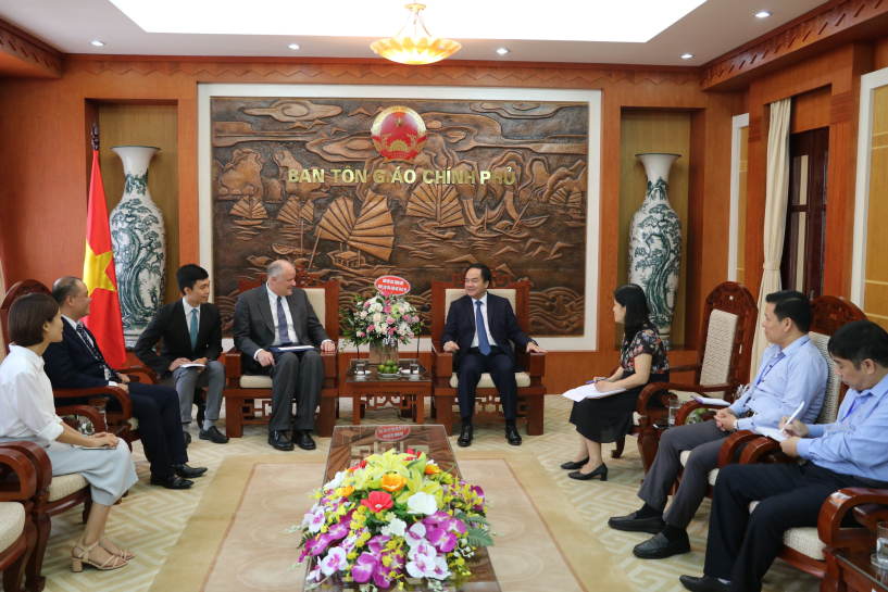 GCRA Chairman receives delegation from Mormon Church in Asian region 