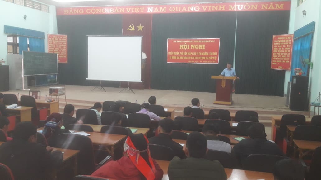 Dissemination of new religious law held in Ha Giang