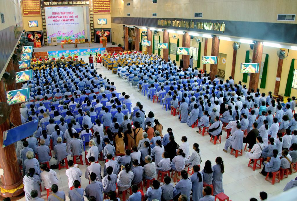 VBS in Kien Giang holds training on pagoda management, propagation