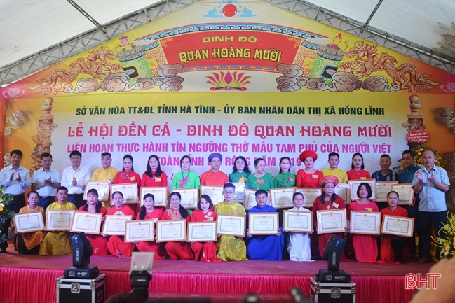 Ca temple festival opens in Ha Tinh province