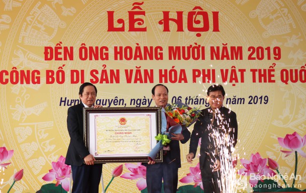 Hoang Muoi temple festival in Nghe An recognised as national intangible cultural heritage