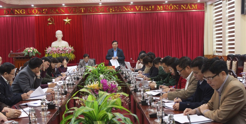 Cao Bang reviewed religious affairs 2019