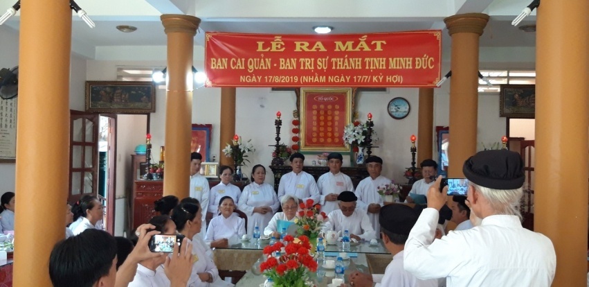 Ante-Creation Caodai Church in Tien Giang contributes 21 billion VND to social charities