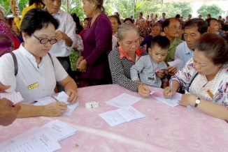 Tan Phuoc chapel in Tien Giang holds charitable program for the disadvantaged