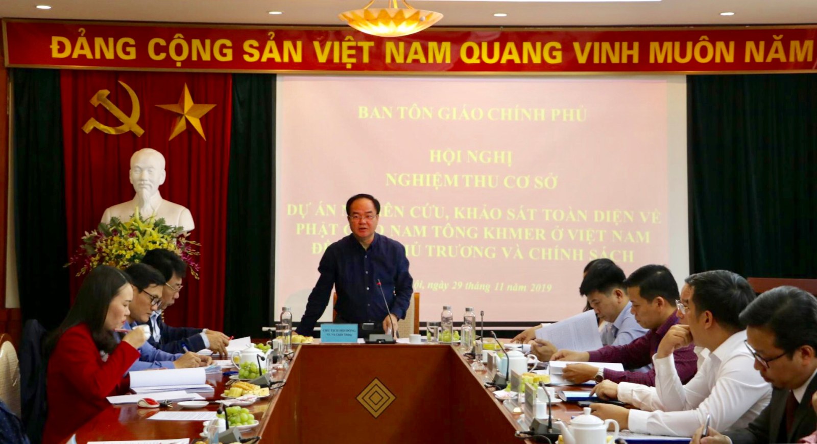 Preliminary assessment of project on Khmer Theravada Buddhism in Vietnam