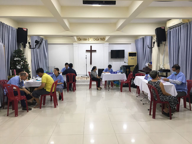 Evangelical Church offers free health checks  in Ho Chi Minh city