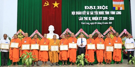 Buddhist solidarity society in Vinh Long holds general meeting