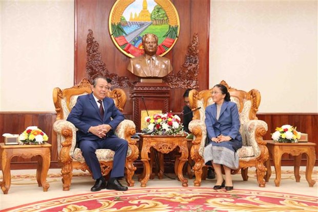 Deputy PM Trương Hòa Bình visits Laos