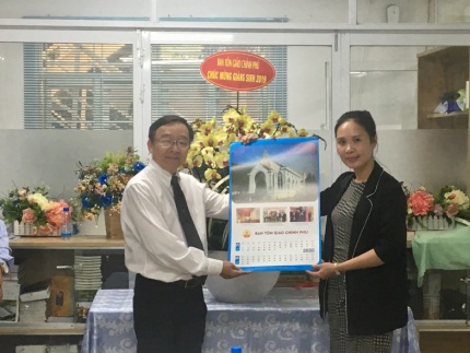 GCRA extends Christmas greetings to Vietnam United Gospel Outreach Church