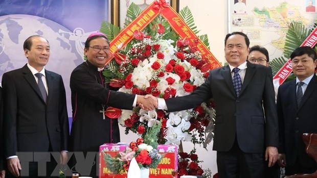 VFF President extends Christmas greetings to Christian community in Dak Lak