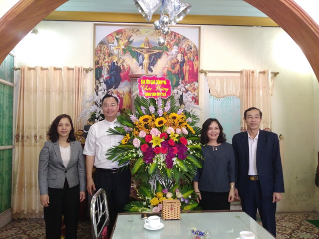 GCRA pays Christmas visits to dioceses of Hai Phong, Bac Ninh, Ban Me Thuot