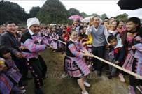 Mong Ethnic people enjoy Gau Tao Festival