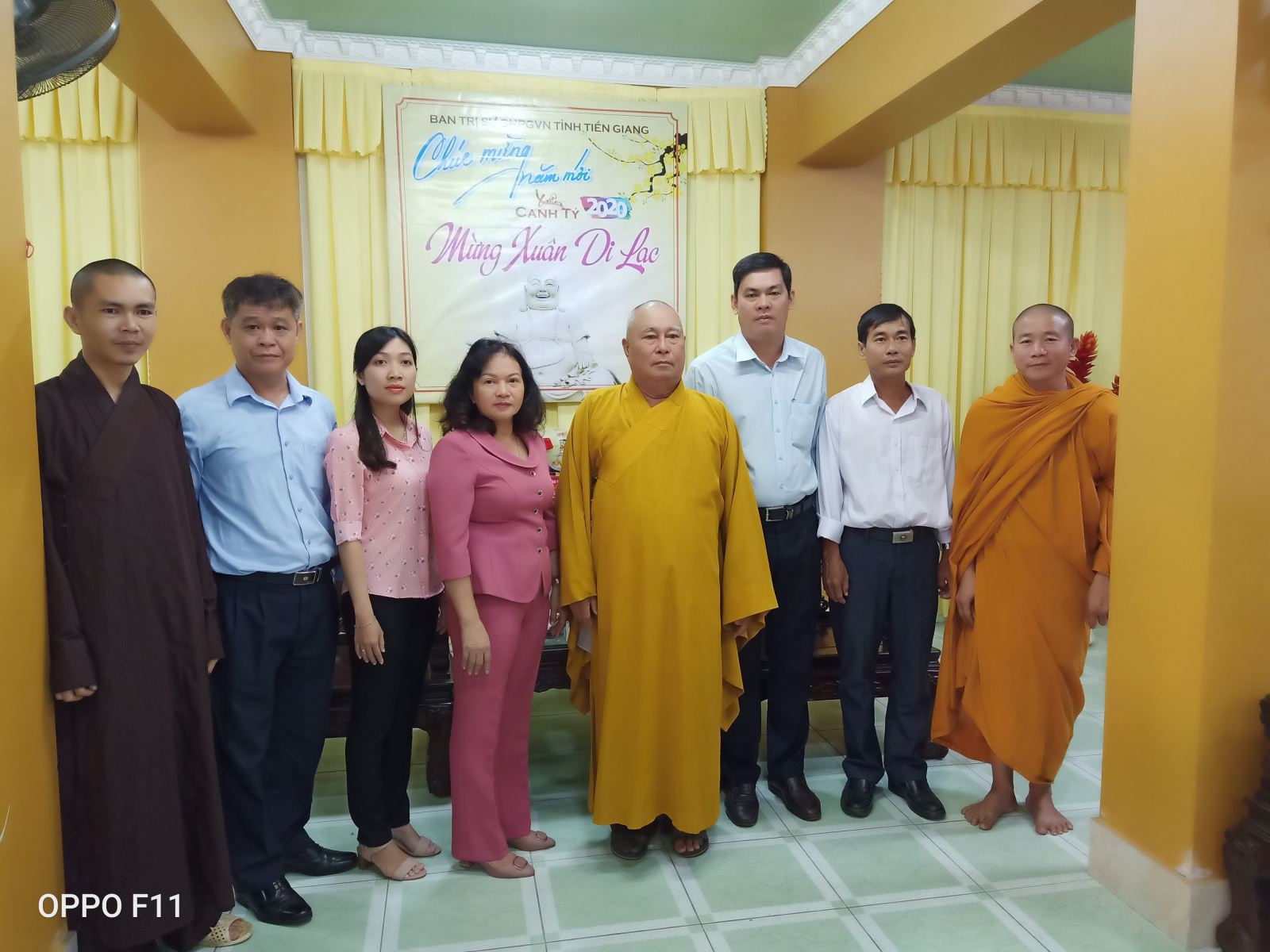 Religious committee in Tien Giang extends Tet greetings to local Buddhists