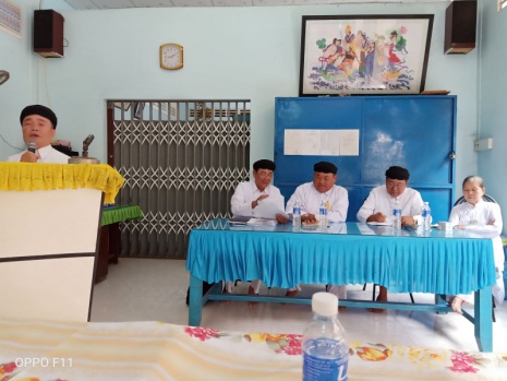 Tay Ninh Caodai Church in Tien Giang holds year-end meeting