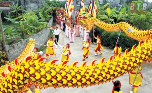 Unique festival of Tam Duong – Van Dai villages in Thai Binh