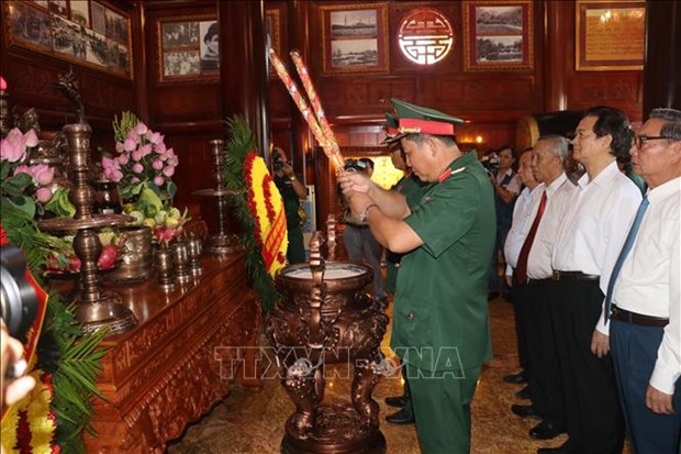 Can Tho inaugurates memorial site for late President Ho Chi Minh