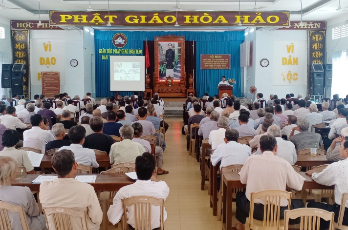 Dissemination of laws to Hoa Hao Buddhists in An Giang