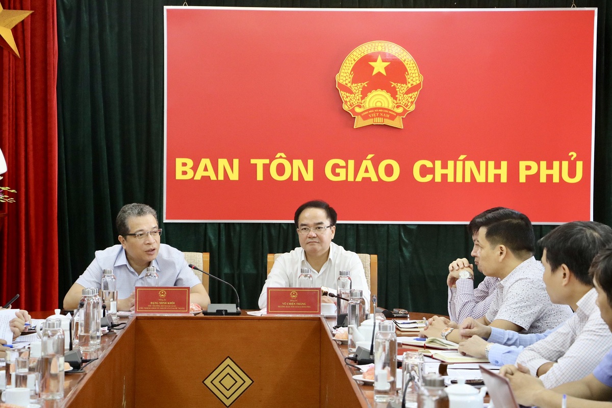  Government Religious Committee, Overseas Vietnamese Committee hold exchanges