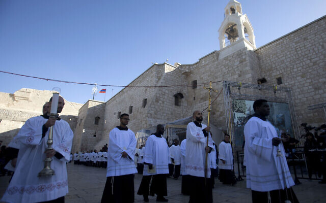 Bethlehem’s Church of the Nativity closes over Covid-19 fears ahead of Easter