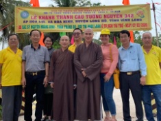 New bridges built with Buddhist support inaugurated in Western region