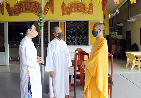 Religious organizations in Hau Giang join hands in fighting against Covid-19