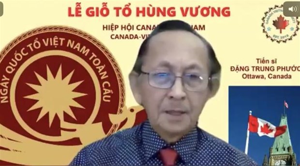 Vietnam Ancestral Global Day celebrated online in Canada 