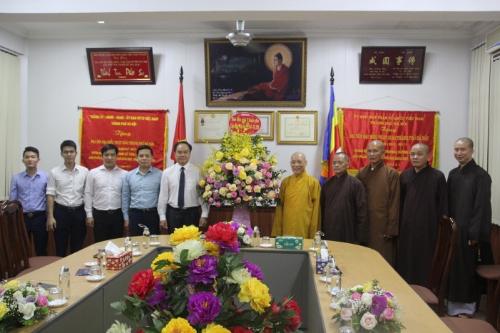 GCRA leader extend congratulatory visits to Buddhist dignitaries on Buddha’s Birthday