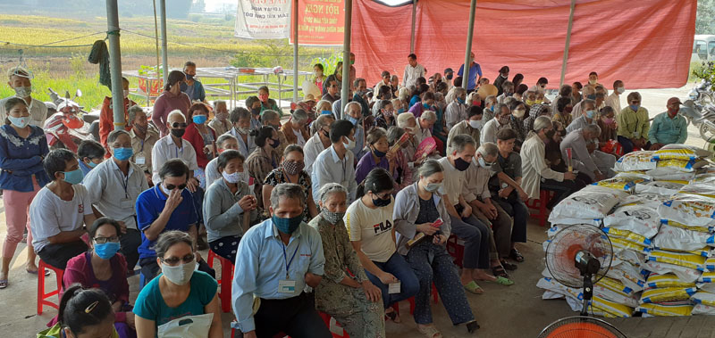 Sacred Heart congregation provides relief to visually impaired people during Covid-19