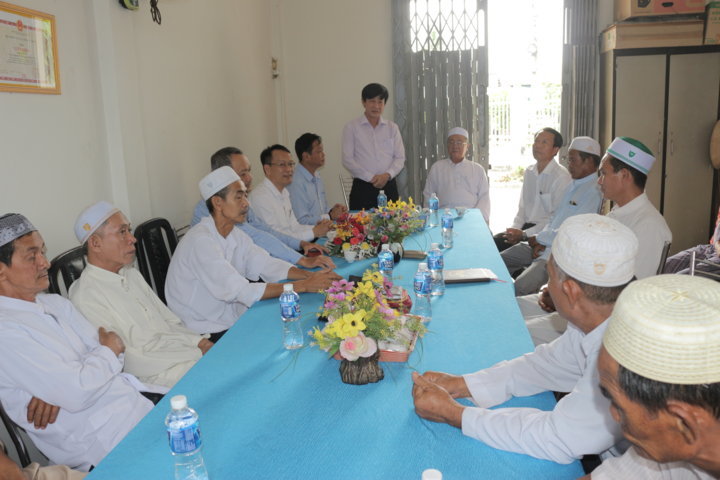 GCRA visits Islamic representative committee in Tay Ninh