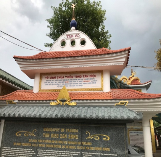 Administrative inspection at Tan Dieu pagoda in Long An