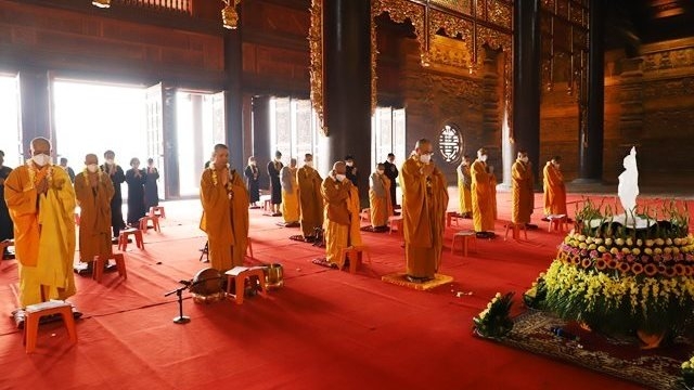 Buddha’s birthday celebrated at Tam Chuc Temple