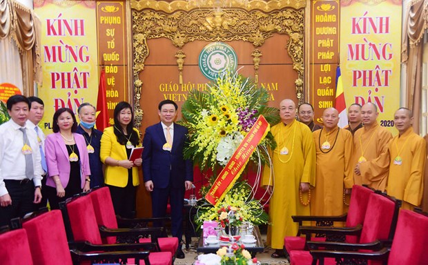 Hanoi leader extends greetings on Lord Buddha’s birthday