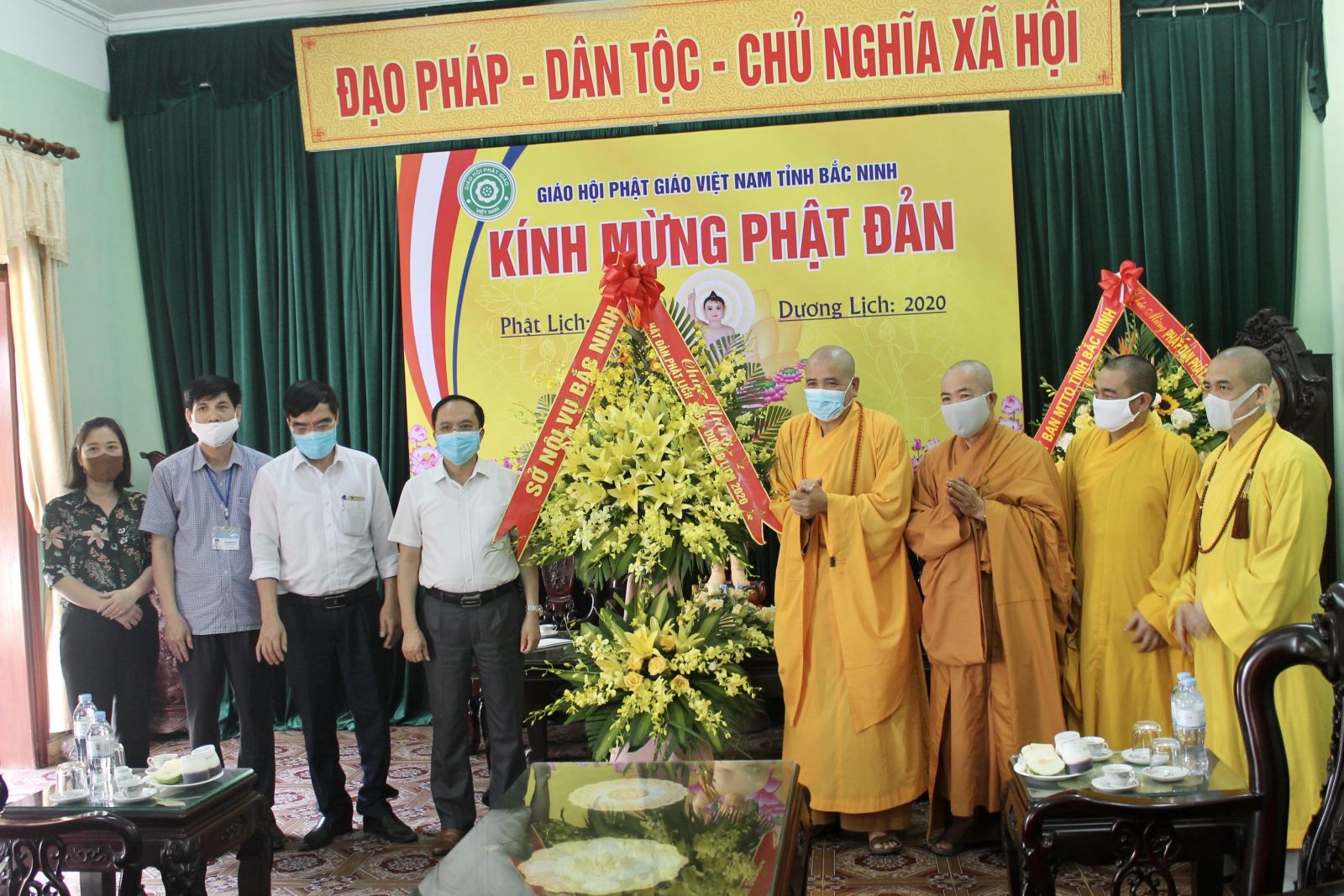 Bac Ninh home affairs department sends Vesak congratulation to local Buddhists