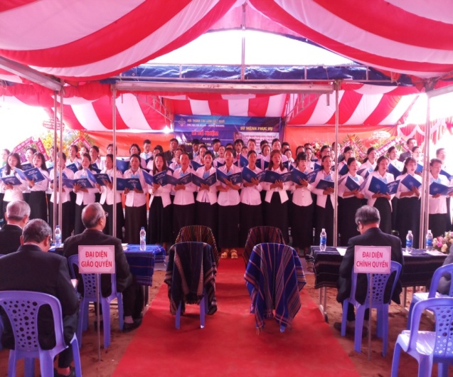  New superintendents of Da B’Lah, Dong Briang evangelical churches in Lam Dong appointed