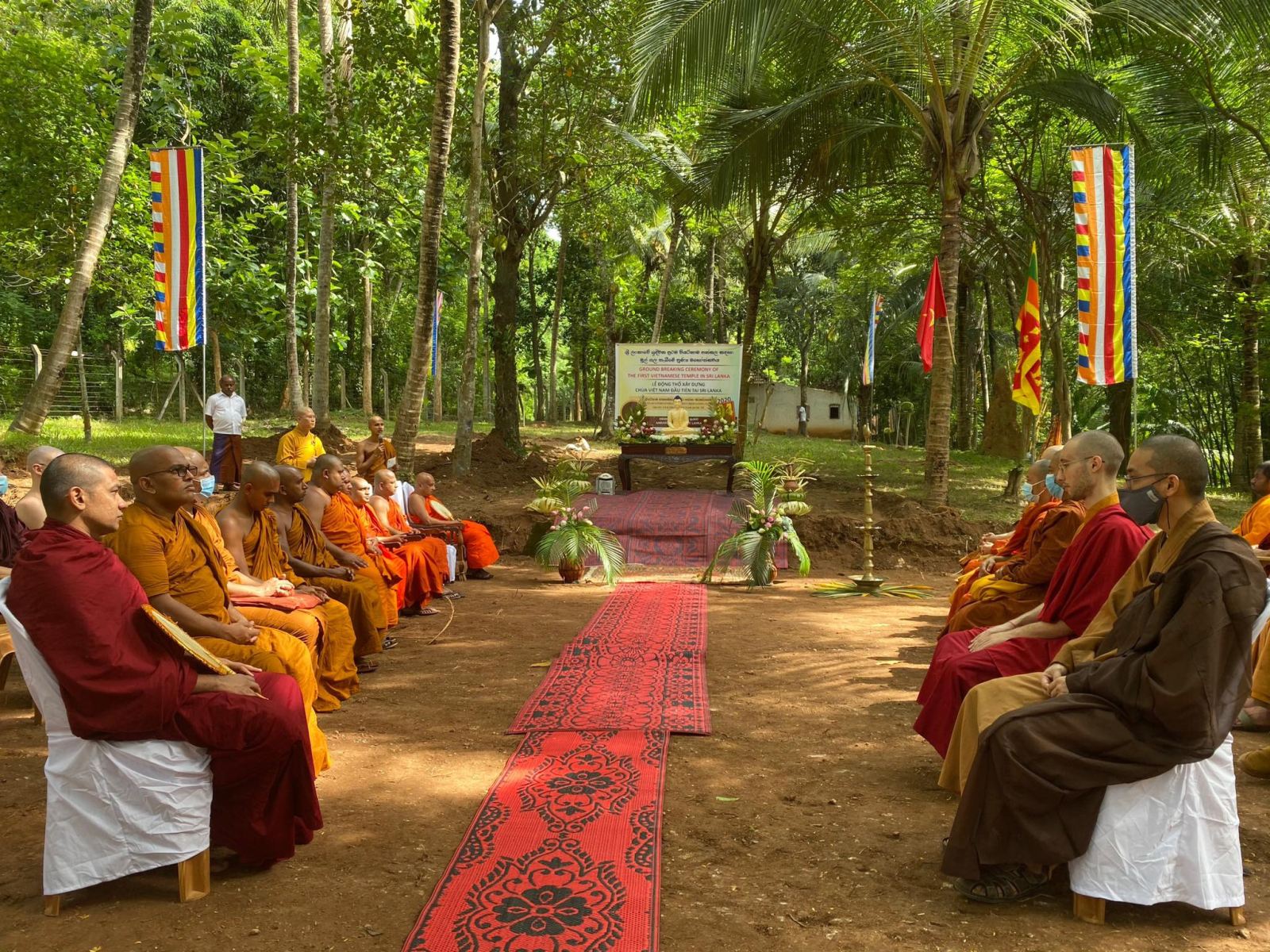  Construction of first Vietnamese Buddhist center in Sri Lanka started