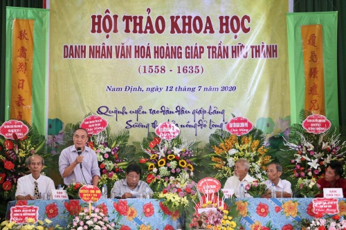 Seminar on Mandarin Trần Hữu Thành held in Nam Dinh