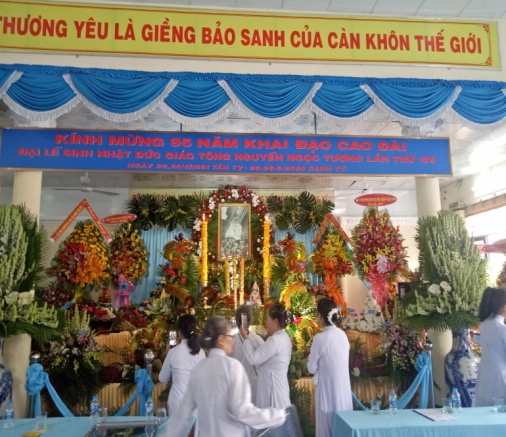  Correction-Path Caodai Church celebrates 139th birthday anniversary of Founder Nguyễn Ngọc Tương