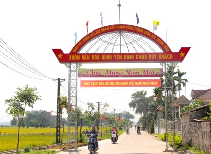 First Catholic village in Ha Tinh recognized as new-style residential area