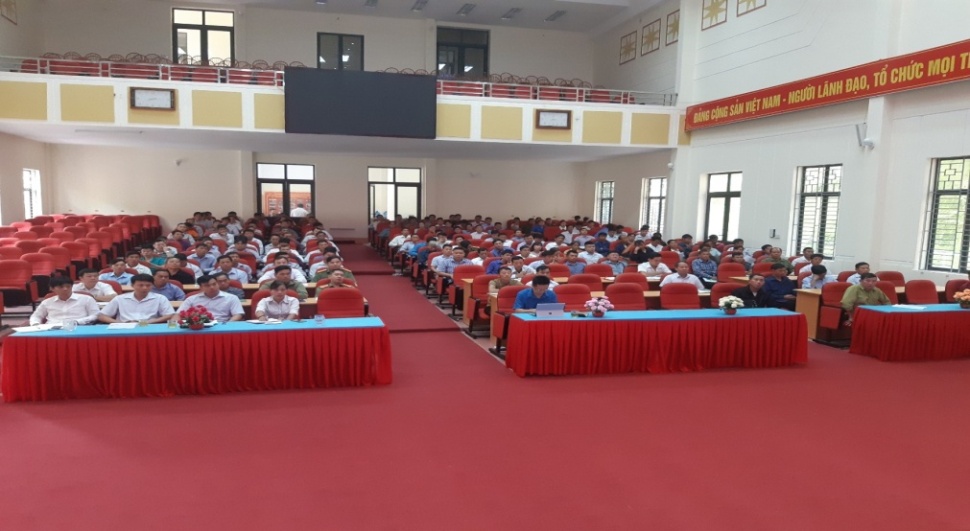 District authorities in Ha Giang holds exchange meeting on founding anniversary of state management on belief, religion