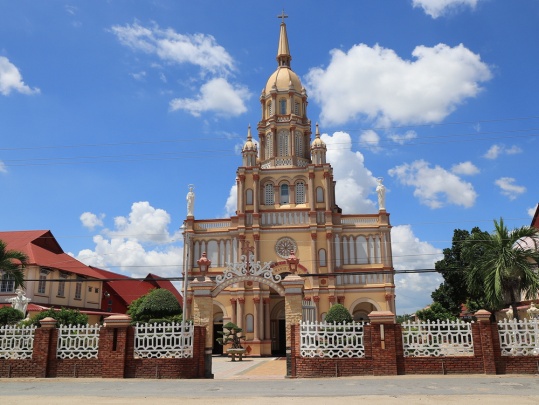  Visiting Catholic Church in River Islet