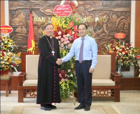 Catholic Bishops Conference extends congratulations new Deputy Minister of Home Affairs Vũ Chiến Thắng